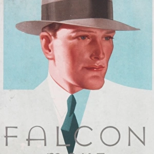 Falcon headwear ad