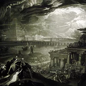 The Fall of Babylon by John Martin (1789-1854). 1831. Nation