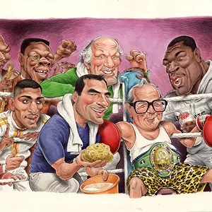 Famous Faces from the World of Boxing