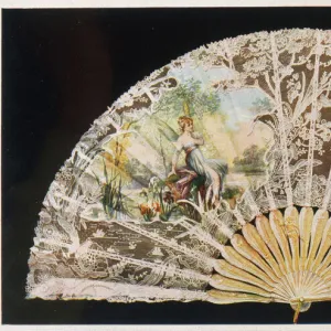 Fan with Fairies