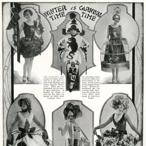 Fancy dress for winter Carnival 1929