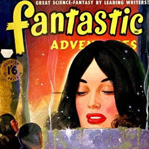 Fantastic Adventures - The Face beyond the veil