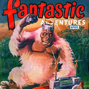 Fantastic Adventures - War of the Giant Apes