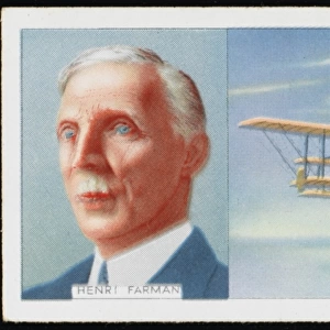 Farman / Biplane Cig Card