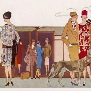 Fashion illustration from The Sphere