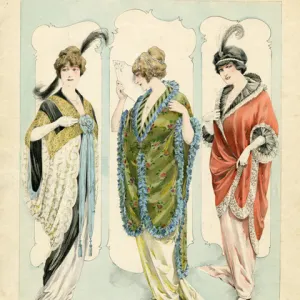 Fashion plate, Album de Bal, Atelier Bachwitz