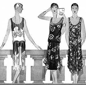 Fashion by Worth and Molyneux, 1927