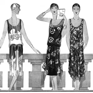 Fashion by Worth and Molyneux, 1927