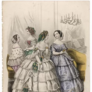 Fashionable Ladies 1857