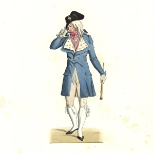 Fashionable man Incroyable, France, 18th century