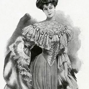 Fashionable woman 1905