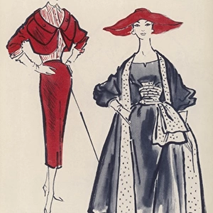 Fashions by Michael and Digby Morton, 1954
