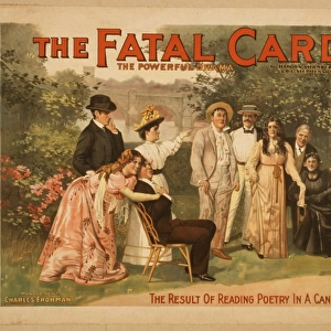 The fatal card the powerful drama : by Haddon Chambers & BC