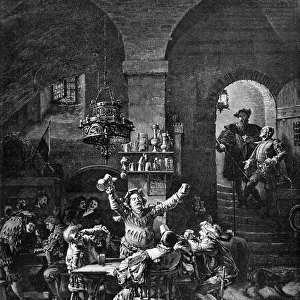 Faust in Auerbachs Wine Cellar