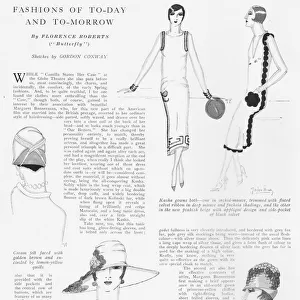 Feature Fashions of Today and Tomorrow by Florence