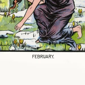 February. Goddess Juno