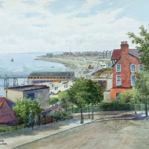 Felixstowe, Suffolk, viewed from South Cliff Shelter