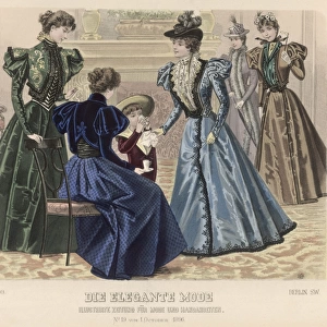 Female Dress of 1896