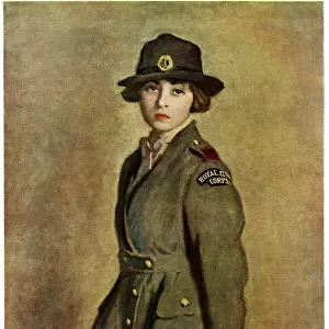 Female royal flying corps driver 1918