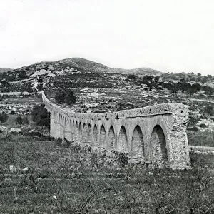 The Ferreres Aqueduct, Tarragona in Catalonia, Spain