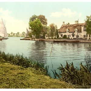 The ferry, Horning Village, England