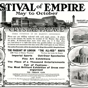 Festival of Empire advertisement 1911