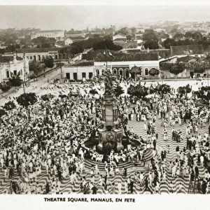 Festival in Manaus, northern Brazil