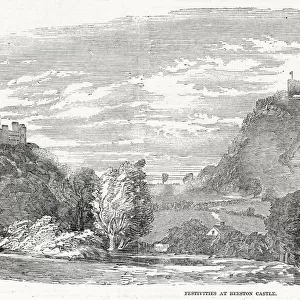 Festivities at Beeston Castle, 1851