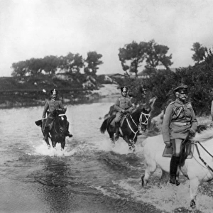 Field Marshal von Mackensen entering Brest Litovsk