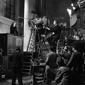 Filming of Blanche Fury