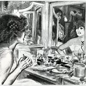 Finishing Touches - Madame Sarah Bernhardt in Dressing Room