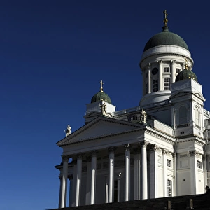 Finland. Helsinki Cathedral, 1830-1852. Designed by Carl Lud
