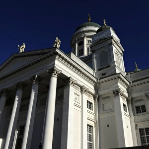 Finland. Helsinki Cathedral, 1830-1852. Designed by Carl Lud
