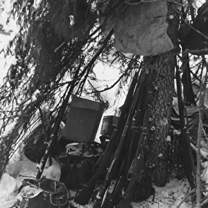 Finnish soldiers equipment WWII