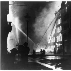 Firemen Hosing 1940