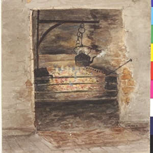 Fireplace, Curran, Larne