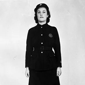 Firewomans uniform of the NFS, WW2