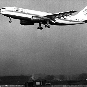 The first A300 F-WUAB during flight trials