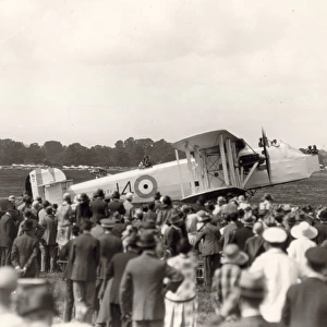 The first Avro 557 Ava, N171, at the RAF display at Hendon