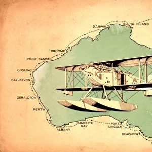 First circumnavigation of Australia by seaplane - 1924