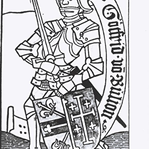 First Crusade (1096-1099). Godfrey of Bouillon