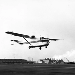First flight of the first Short Skyvan G-ASCN