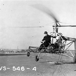 The first flight of the Sikorsky VS-300 14 September 1939