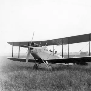 The first de Havilland DH51 G-EBIM with Alan J Cobham