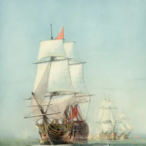 The first journey of Victory, 1778