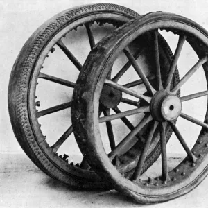 The first pneumatic tyres ever made