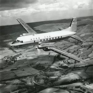 The first prototype Avro 748, G-APZV