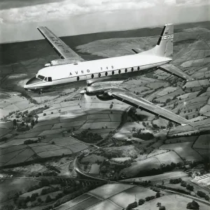 The first prototype Avro 748, G-APZV