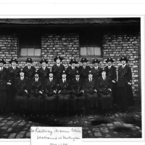 First Railway Women Police, Darlington, WW1