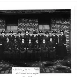 First Railway Women Police, Darlington, WW1